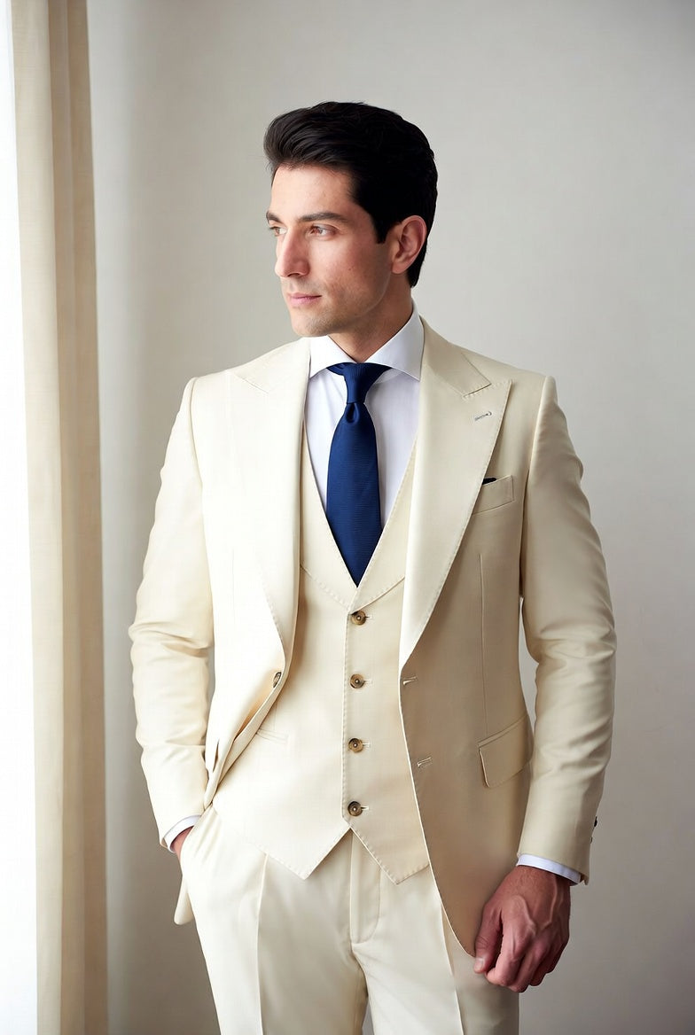 Ivory – Ceremonial grace with premium finish.
