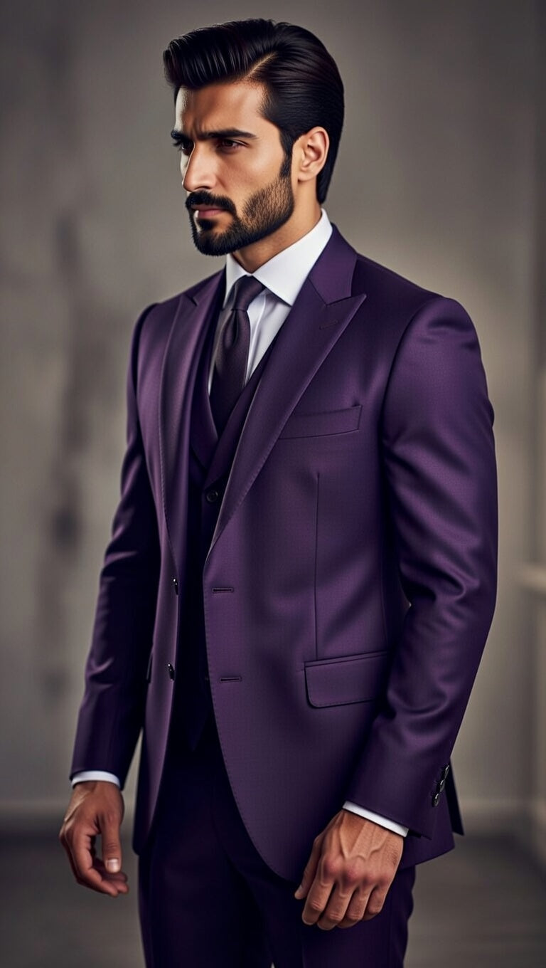 Plum Purple – Regal tone with elevated style.