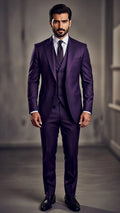 Plum Purple – Regal tone with elevated style.