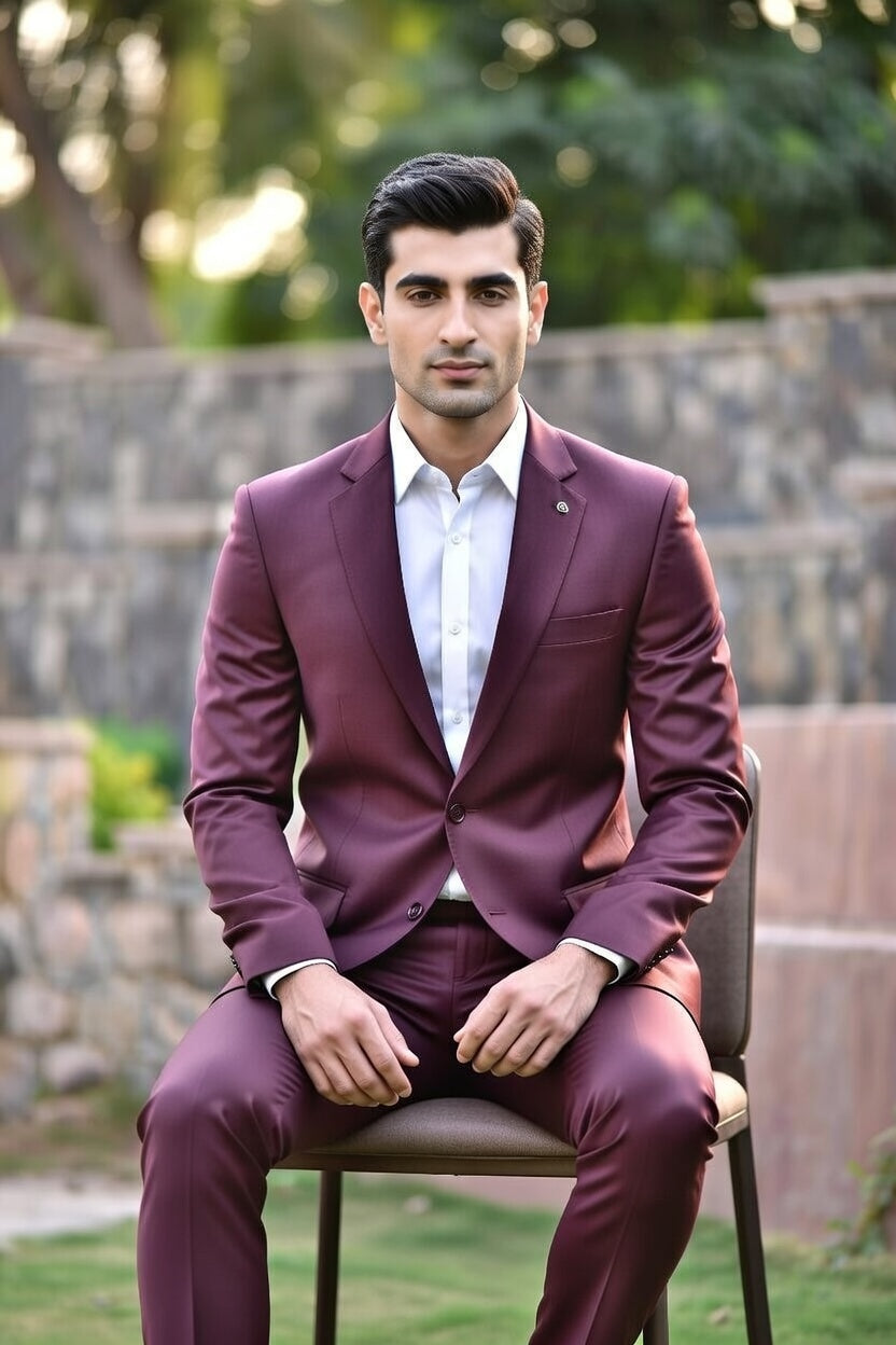 Maroon – Traditional richness with timeless charm.