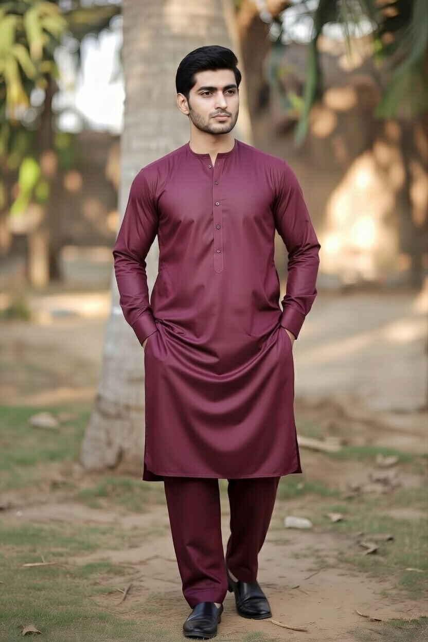 Dark Maroon – Warm and regal